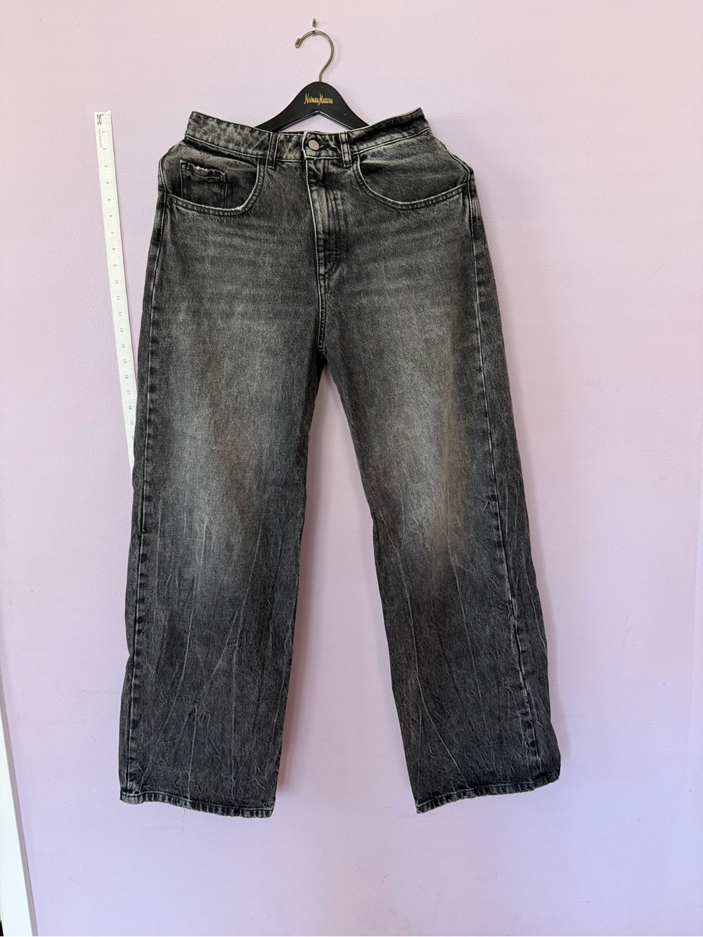 Icon Denim Poppy High-Rise Wide-Leg Jeans